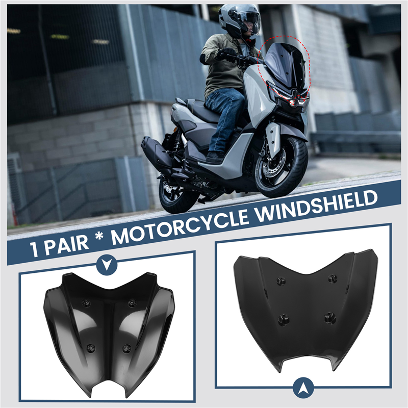 Nmax Tech Max Accessories - Windshield Fairing Deflector Protective Cover Motorcycle
