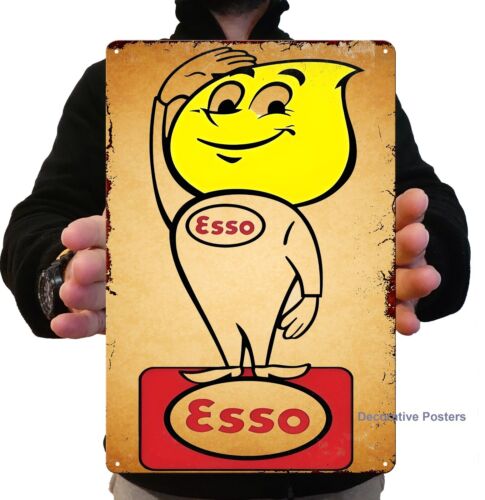 Vintage Tech Accessories - Esso Vintage Gas Station Garage Wall