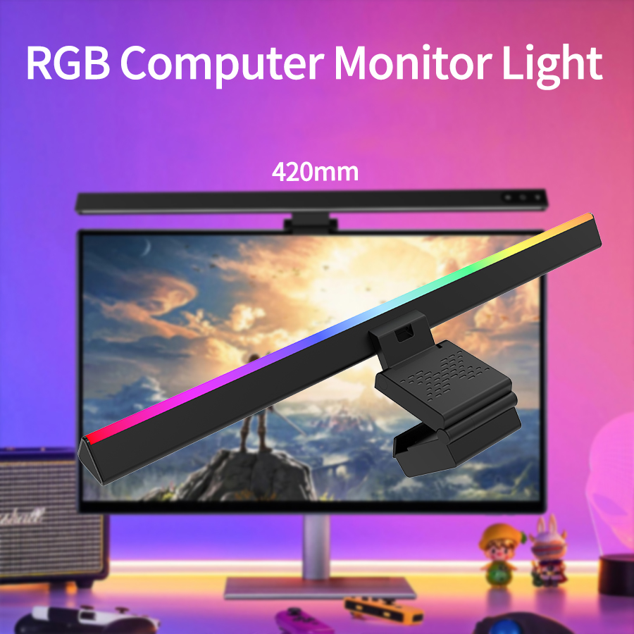 RGB Computer Monitor Light Int - Monitor Light Bar 评论和价格