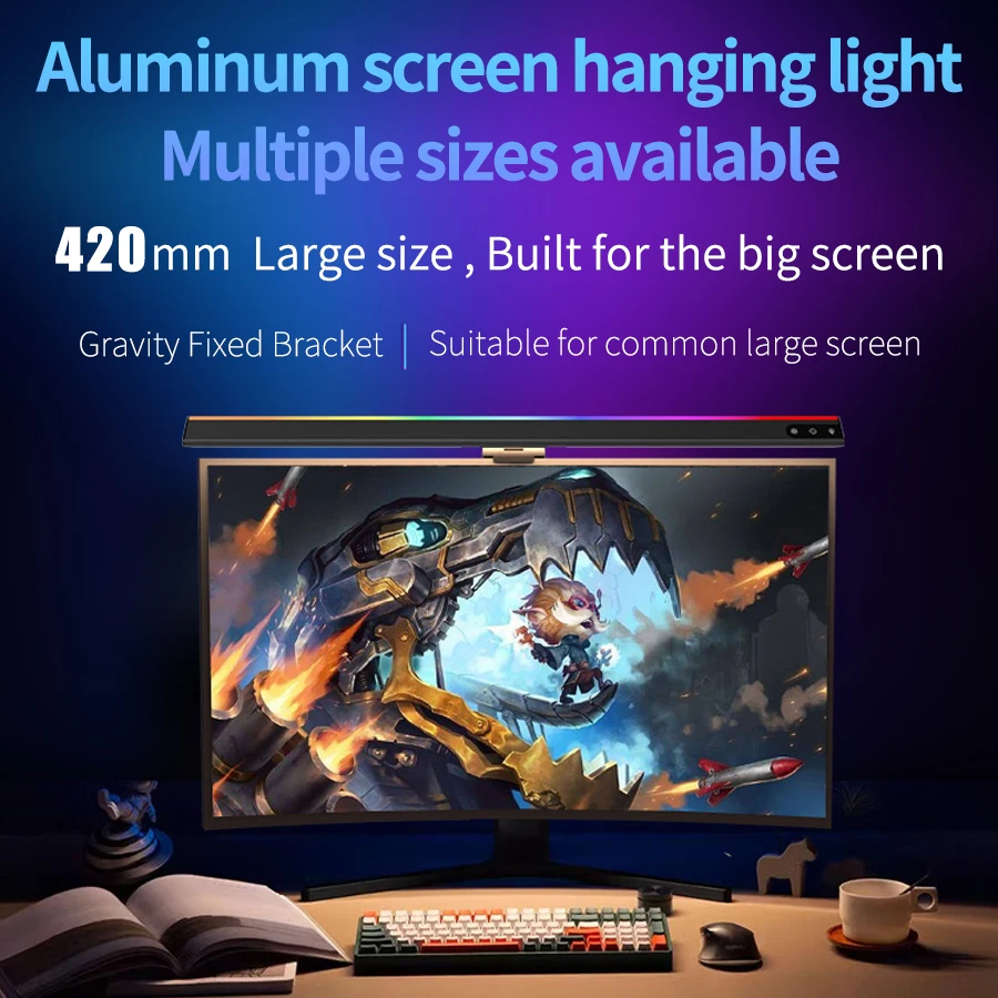 RGB Computer Monitor Light Int - Monitor Light Bar 评论和价格
