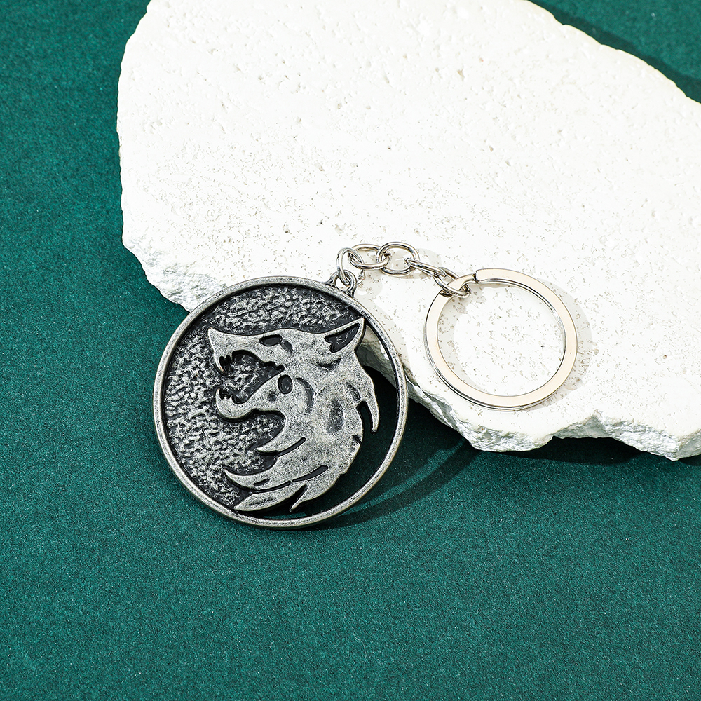 Vintage Wolf Head Keychain Gam - Vintage Tech Accessories 评论和价格