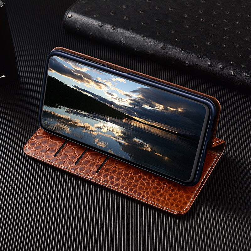 Crocodile Genuine Leather Flip - Tech Accessories Apple 评论和价格