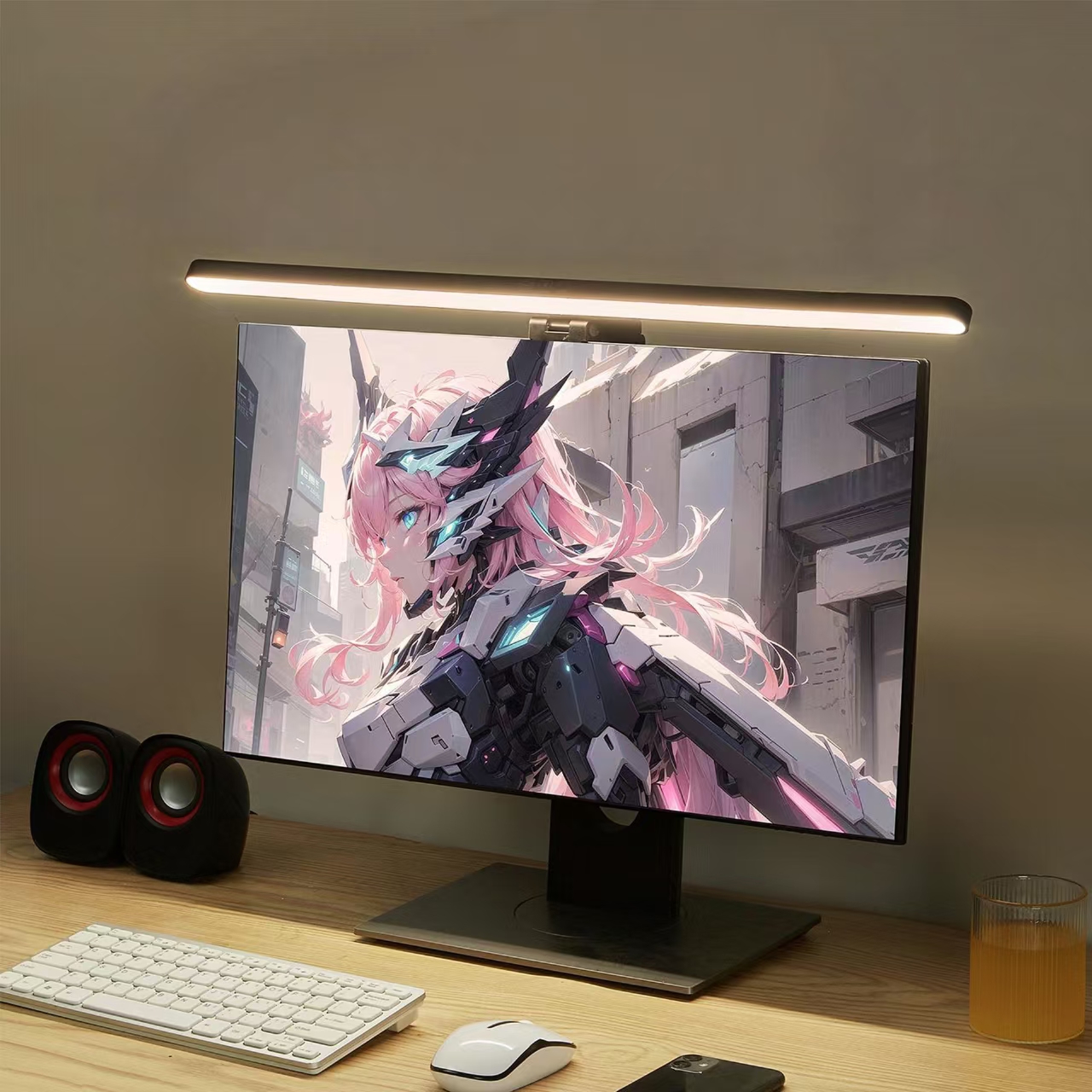 LED Monitor Light Hanging Desk - Monitor Light Bar 评论和价格