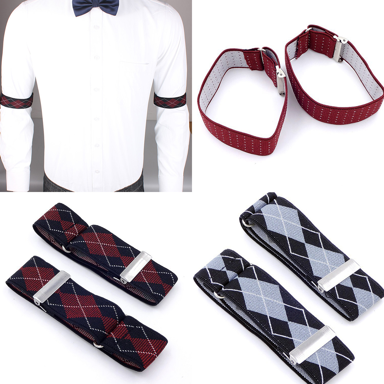 Men Business Elastic Adjustabl - Tech Wear Accessories 评论和价格