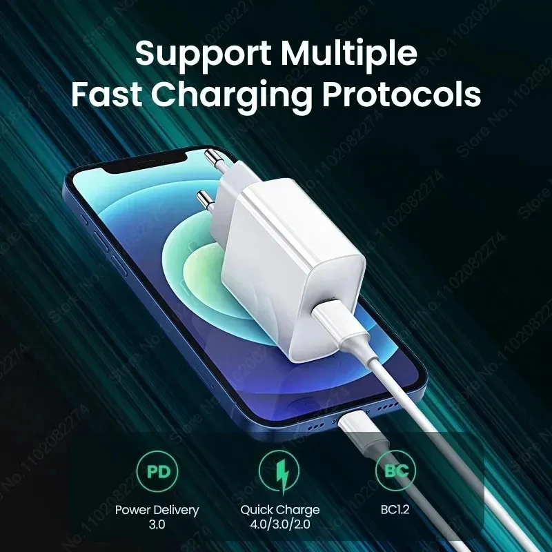 PD 30W Fast Charger For iPhone - Tech Accessories Apple 评论和价格