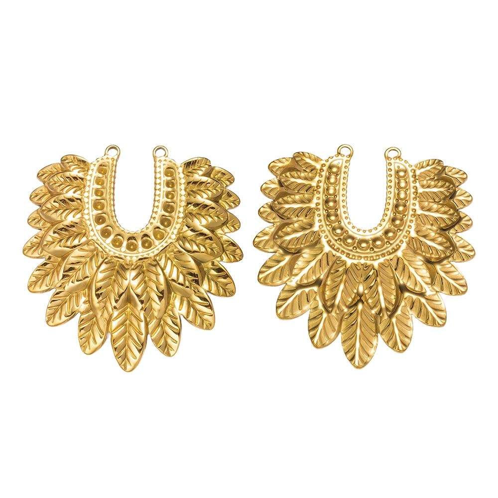 2pcs Gold Stainless Steel Hear - Vintage Tech Accessories 评论和价格