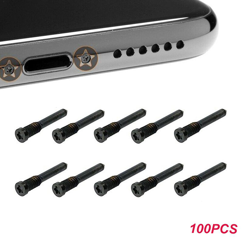 100Pcs Bottom Pentalobe Screws - Tech Accessories Apple 评论和价格
