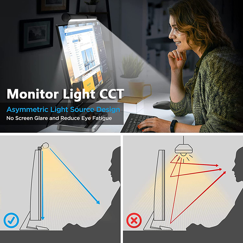 40CM RGB Atmosphere Table Lamp - Monitor Light Bar 评论和价格