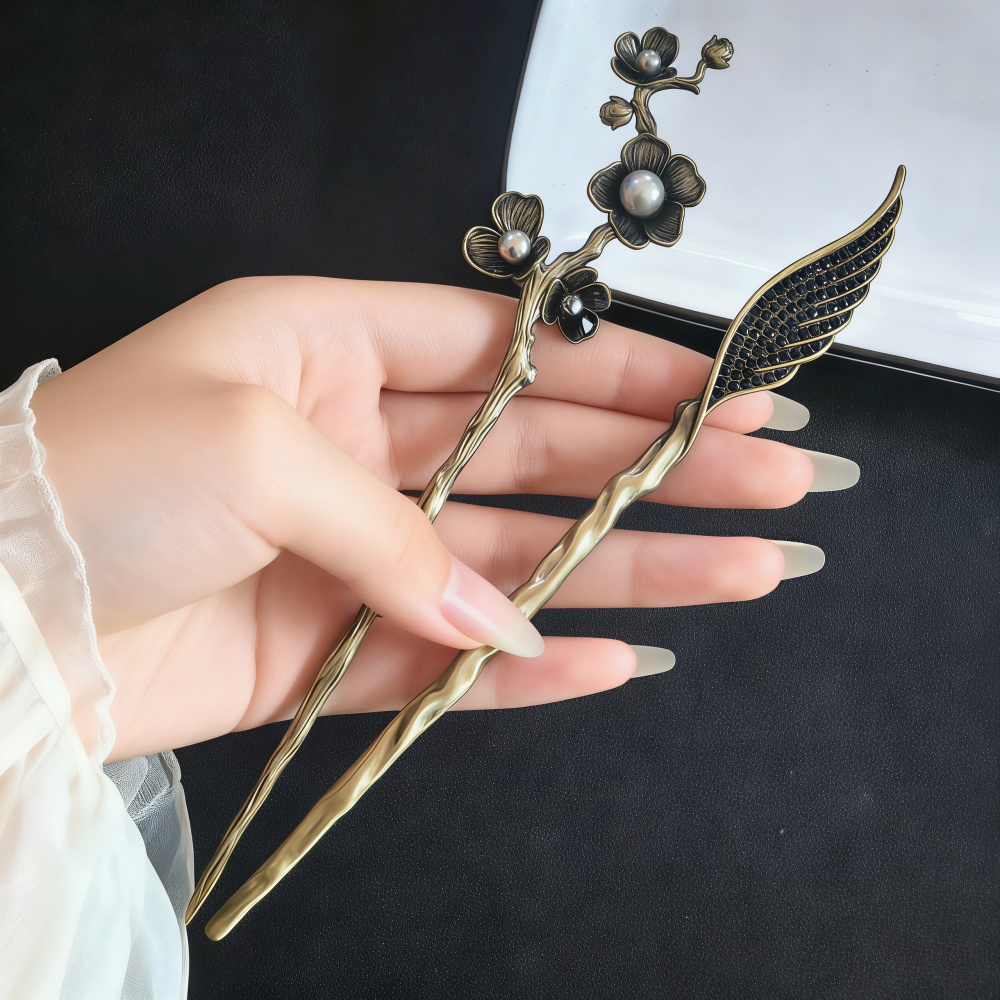 Alloy Simple Hair Sticks for W - Vintage Tech Accessories 评论和价格