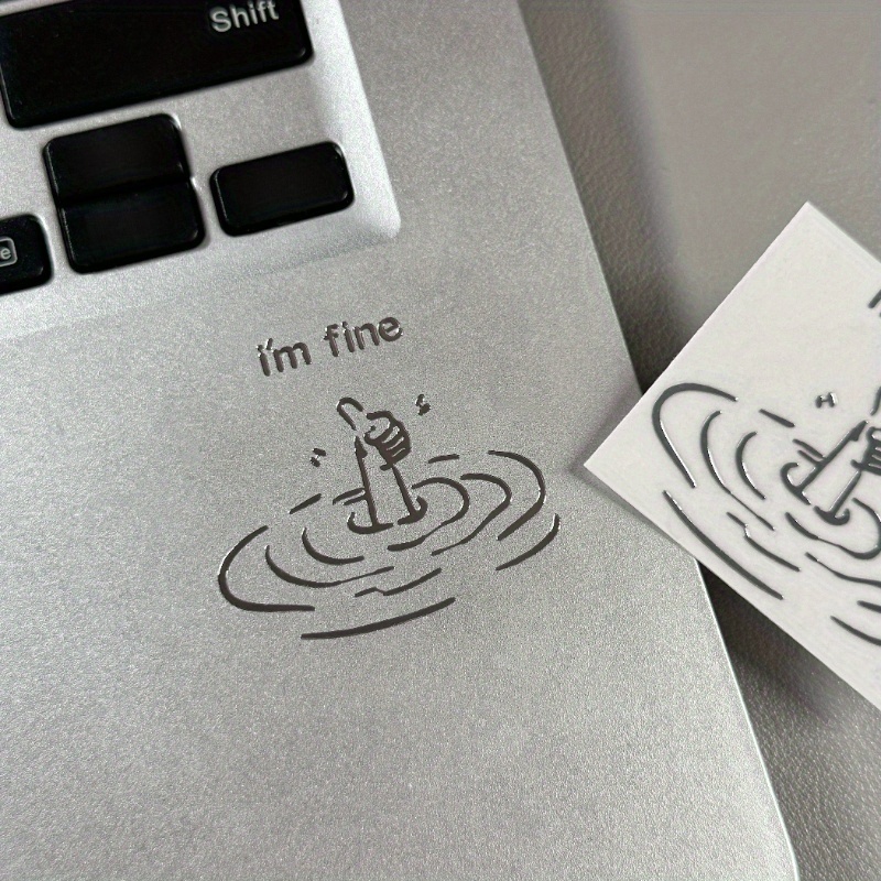 3Pcs, 3D Personality Stickers, - Tech Accessories Designer 评论和价格